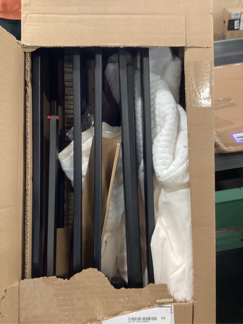 Condition photo showing New/Like New for Amazon Basics Smart Box Spring Bed Base, 7-Inch Height Mattress Foundation, Tool-Free Easy Assembly, Full, 74"L x 53"W x 7"H, White Full(74"L x 53"W) 7-Inch Height