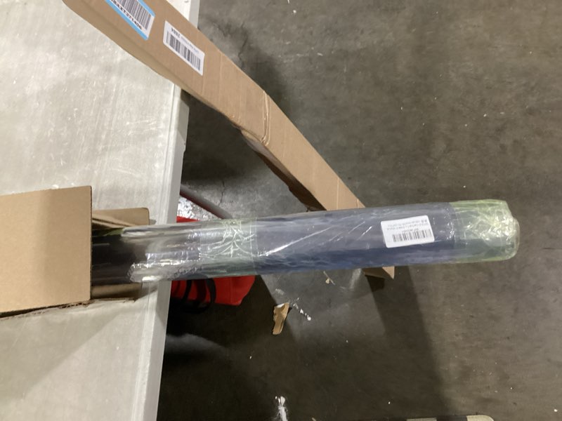 Condition photo showing As Is for clear desk mat 42 x 72 inch, 1.5mm thick clear table protector, protector for dining room table, waterproof vinyl tablecloth pad mat for kitchen, dresser, writing desk clear 1.5mm 72" x 42"