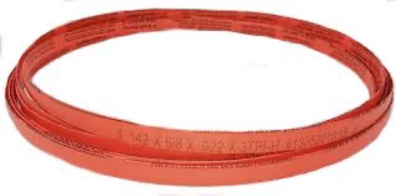 142x5/8x3TPI - 2 Pack or 4 Pack - Bone in Meat Cutting Bandsaw Blades - Fits Hobart Model 6801 (4 Pa