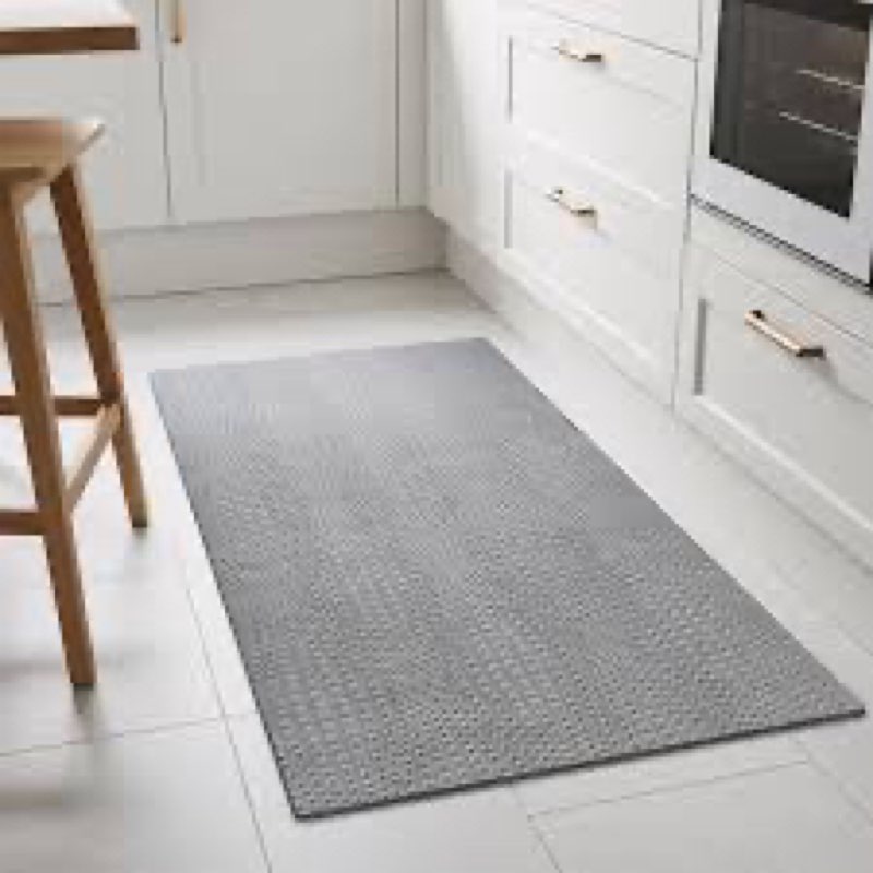 7ft kitchen rugs non slip, absorbent bathroom rugs, rubber backed kitchen runners non skid washable,