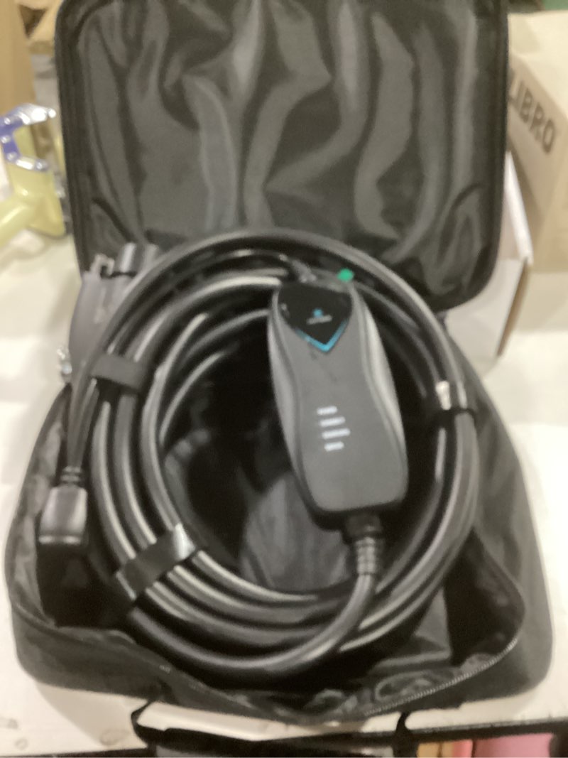 Condition photo showing Good Condition for Lectron Level 1 J1772 Charger (WiFi Version) - 110V, 15 Amp, NEMA 5-15 Plug, 16 ft Extension Cord - Portable Electric Car Charger for J1772 Evs 15A NEMA 5-15 with APP