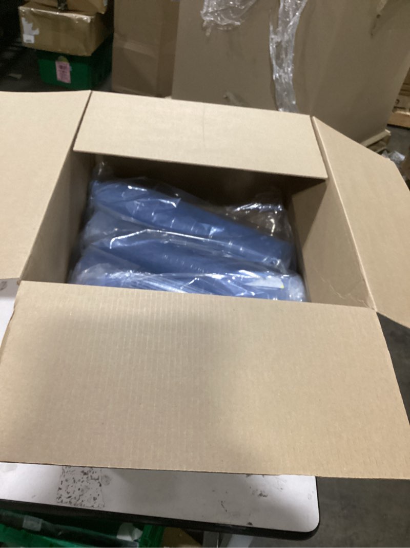 Condition photo showing Good Condition for Shinnwa Kitchen Chair Cushions Set of 4, Non-Slip Dining Chair Cushions with Ties and Machine Washable Cover, 4 Pack, 17 x 16.5 x 2in, Blue Blue 4