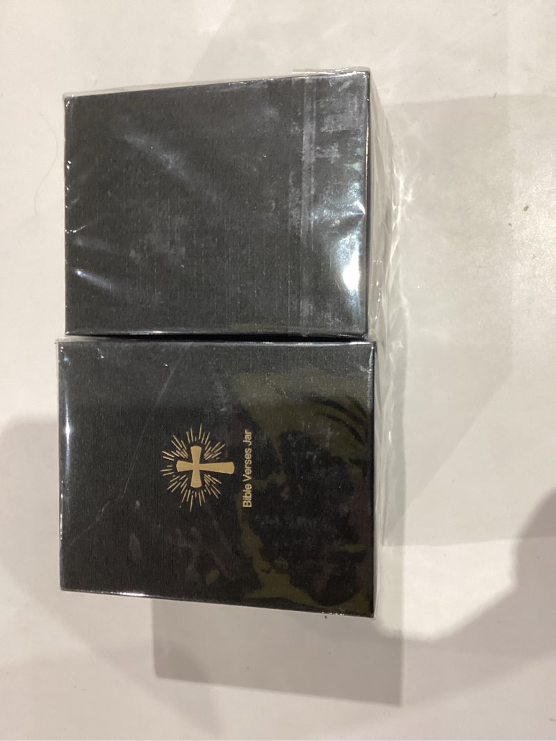 Condition photo showing New/Like New for Bible Verse Jar, 90 Color Coded Prayer Scripture Cards for Emotions and Feelings, Christian Gifts for Women, Mothers Day Gift, Her Graduation Gifts, Prayer Bible Verse Comes 2pcs