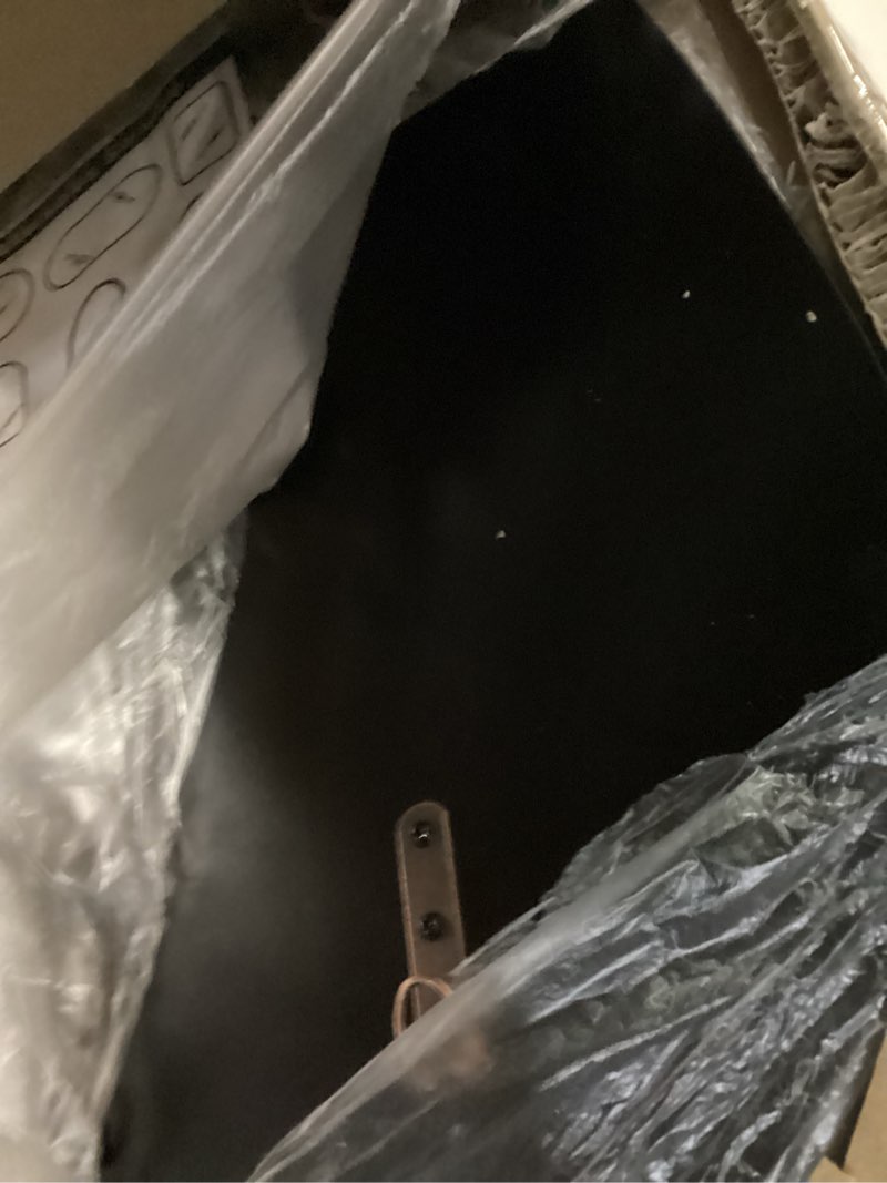 Condition photo showing New/Like New for irregular asymmetrical wall mirror for living room bathroom entryway, modern decorative mirror hanging (hook style, 24'' x 18'') frameless 24"l x 18"w (1 pcs)