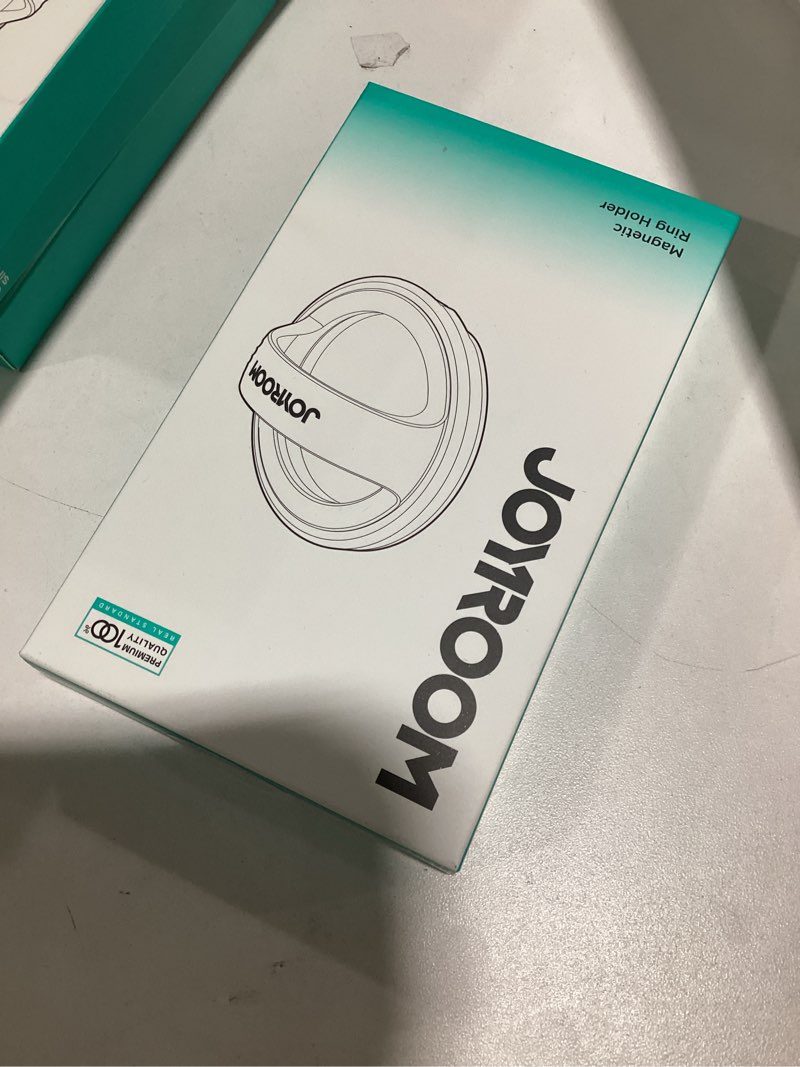 joyroom magnetic phone grip, silicone finger loop grip [portable phone stand] phone grip for magsafe