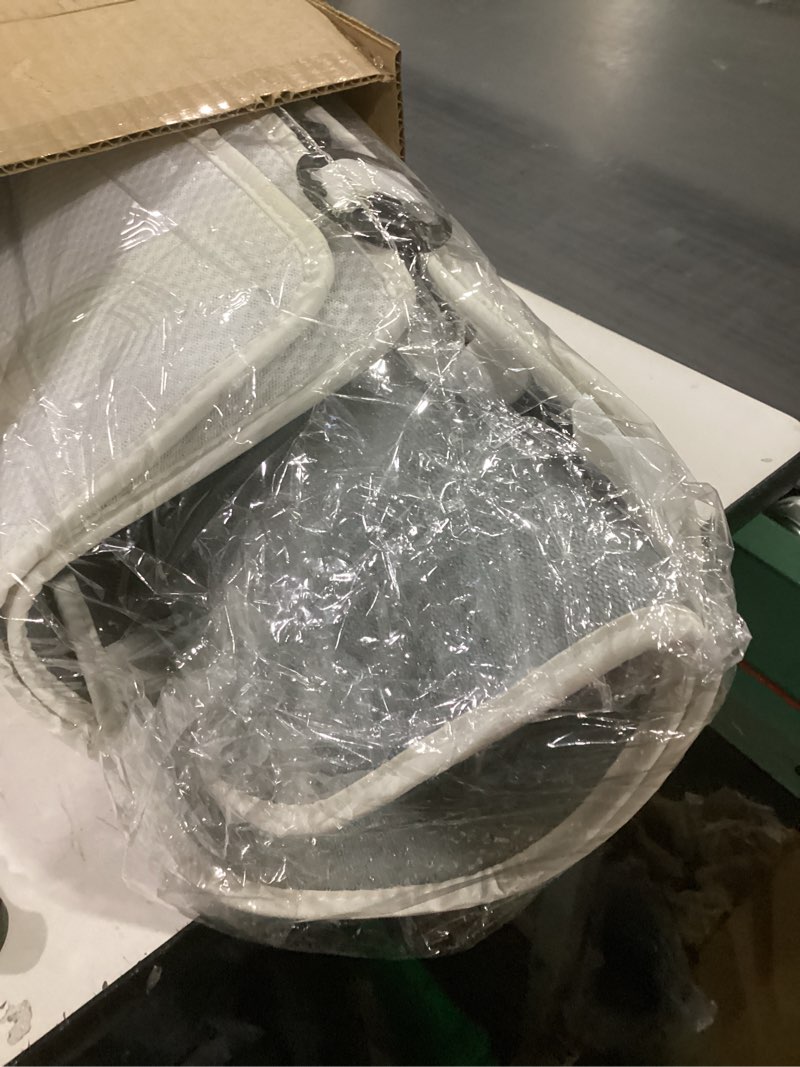 Condition photo showing New/Like New for Front Car Seat Covers for Tesla Model Y Model S Model X Model 3 2017-2025 Breathable Interior Seat Cushion Protector All Season Protection (Without Logo) White Ice Silk 4pcs Front Seat For Model 3/Y/S/X NO LOGO