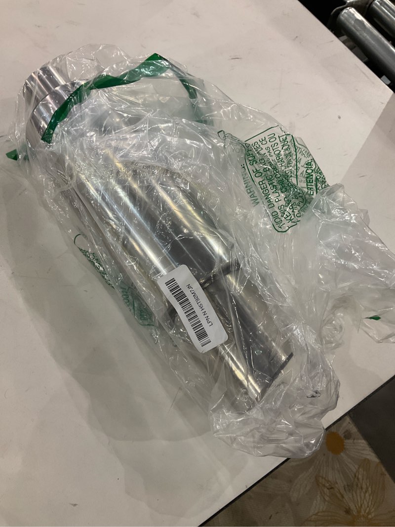 Yeoflagtrade 2.0 Inch Inlet 3.0 Inch Outlet Exhaust Muffler 2.0" to 3.0" Universal 15" Length Stainl