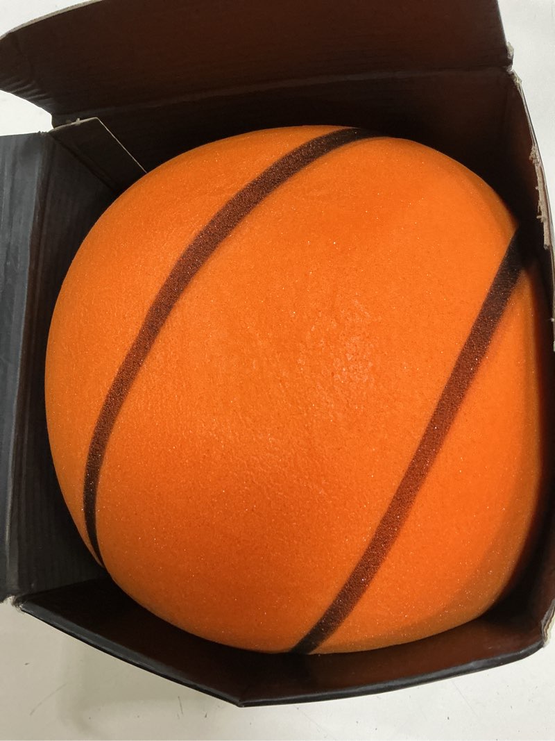 Condition photo showing Good Condition for Silent Basketball Size 7 29.5" Quiet Basketball High Density Soft Foam Low Noise Bouncing Ball for Quiet Dribbling Practice