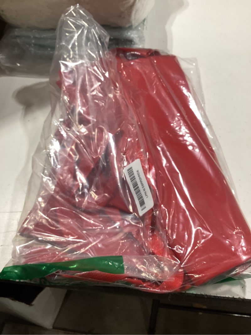 Condition photo showing Good Condition for sheomern waterproof rubber aprons for women, heavy duty vinyl dishwasher apron adjustable cross back strap for dishwasher, butcher, dog grooming, chemical resistant, 43" long thicker apron red red 1