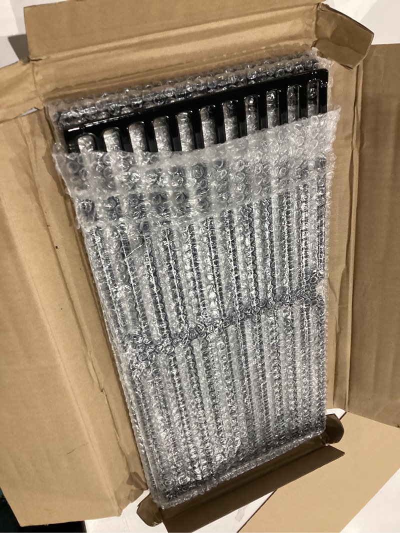 Condition photo showing New/Like New for parts dc110 3-pack 17.75" cast iron cooking grate for brinkmann grill replacement parts, 810-2410-s, 810-2511-s, 810-8411-5, 810-7490-f, 810-8410-f, 810-8411-c, 17 3/4" x 26 13/16" total