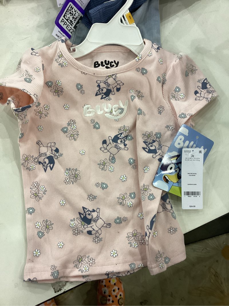 3t bluey shirt