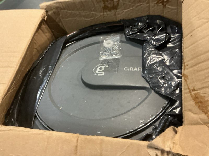 Condition photo showing As Is for giraffe tools retractable garden hose reel 1/2 inch x 130 ft, super heavy duty, any length lock, slow return system, wall mounted and 180 deg swivel bracket 1/ 2"130 ft