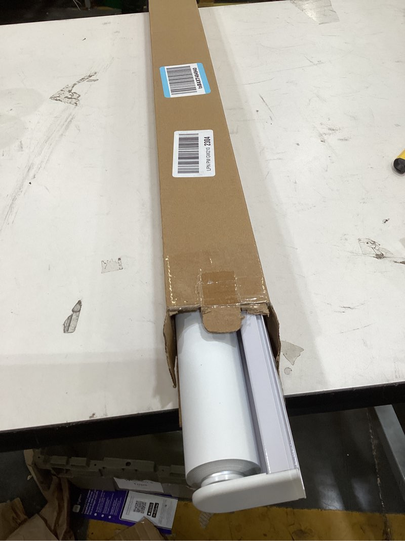 Condition photo showing Good Condition for chrisdowa cordless blackout roller shades for windows, thermal insulated uv protection pull down shades, total blackout window blinds for home, office, bedroom, door (36" w x 72" h, beige) 36"w x 72"h beige