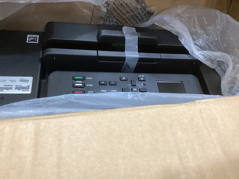 Condition photo showing As Is for brother work smart 1360 wireless color inkjet all-in-one printer with automatic duplex printing and 1.8” color display | includes refresh subscription trial(1) (mfc-j1360dw) (uses lc501 series inks) current model: mfcj1360dw new