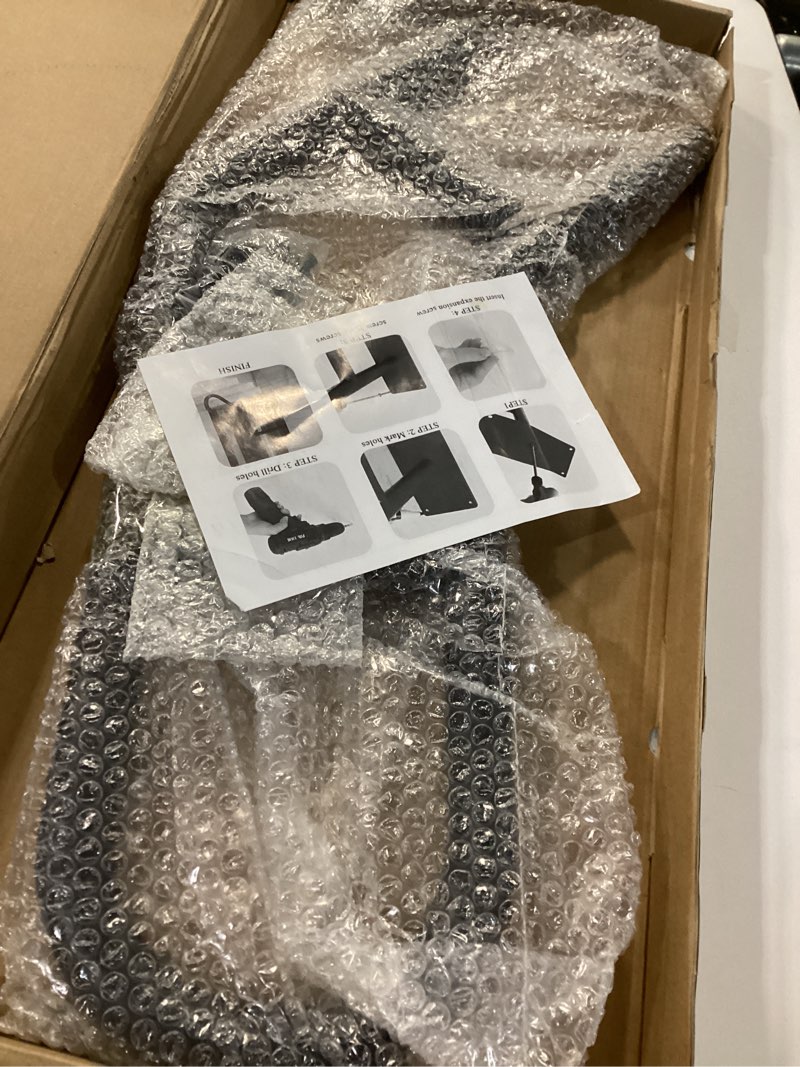 Condition photo showing Good Condition for Handrails for Outdoor Steps,Stair Railing Indoor 1-3 Step?Hand Rails for Elderly, Porch Railing & Deck Hand Rail Wall Mount Stair Hand Grab Bars, U-Shape Safety Handle for Garage, Porch, Garden 1 Pack