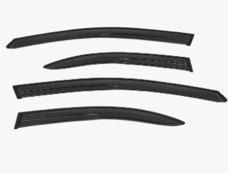 SCITOO Mount Window Visor Deflector Rain Guard 4Pcs Set Fit for 2008-2017 for Mitsubishi for Lancer 