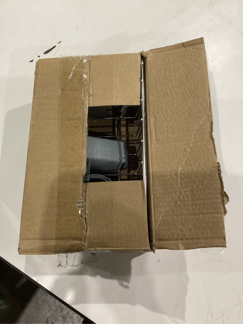 Condition photo showing item condition for Bathroom Shower Caddy No Drill, 2 Pack Shampoo Soap Holders Stainless Steel Fauce Rack Kitchen Sink Organizer Bathroom Tidy Accessories Rust Free Storage Shelf for 18-25mm Pole