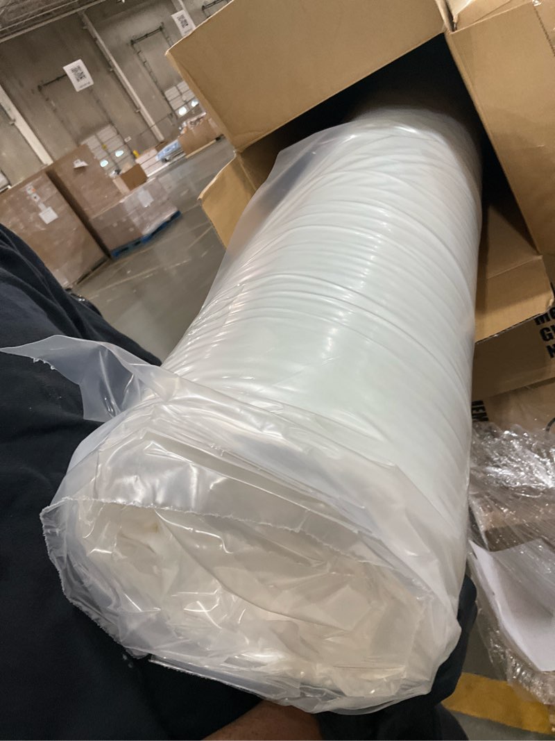 Condition photo showing Good Condition for FDW | 5 Inch Twin Mattress | Medium Firm | Gel Memory Foam Mattress | White | Bed in a Box, CertiPUR-US Certified | Pressure Relief, Cooling Ventilated Foam | Washable Removable Cover White Twin 5 IN