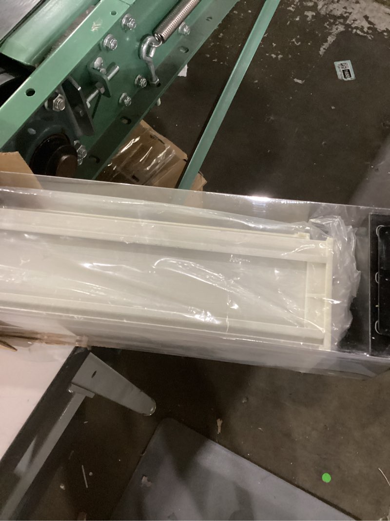 Condition photo showing New/Like New for aosky cordless zebra blinds for windows pull down roller window shades dual layer light filtering privacy for day and night, free-stop door shades for home easy to install linen cream 20" w x 72" h 20"w x 72"h linen cream