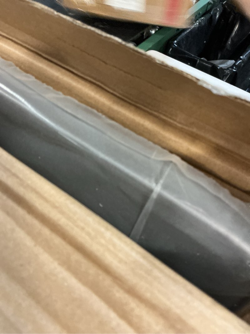 Condition photo showing New/Like New for aecxm 1.3x4ft adjustable rail type folding storage rack shelf, suitable for garage, storage room, kitchens wall shelf,garage storage rack floating shelves, wall mounted folding table(1pc-silver gray) 1.3x4ft silver gray