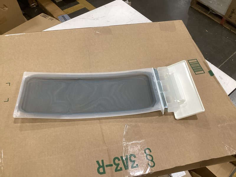 Condition photo showing Good Condition for This item is a replacement dryer lint screen filter, commonly compatible with Whirlpool and Maytag dryers.  