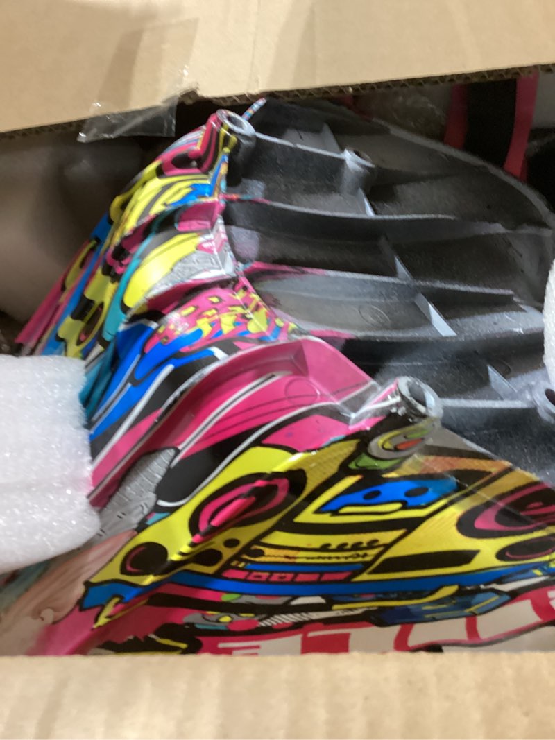 Condition photo showing Good Condition for Sunshine Hoverboard Kart Seat Attachment Accessory for 6.5" 8" 10" Two Wheel Self Balancing Scooter Pink&Pattern