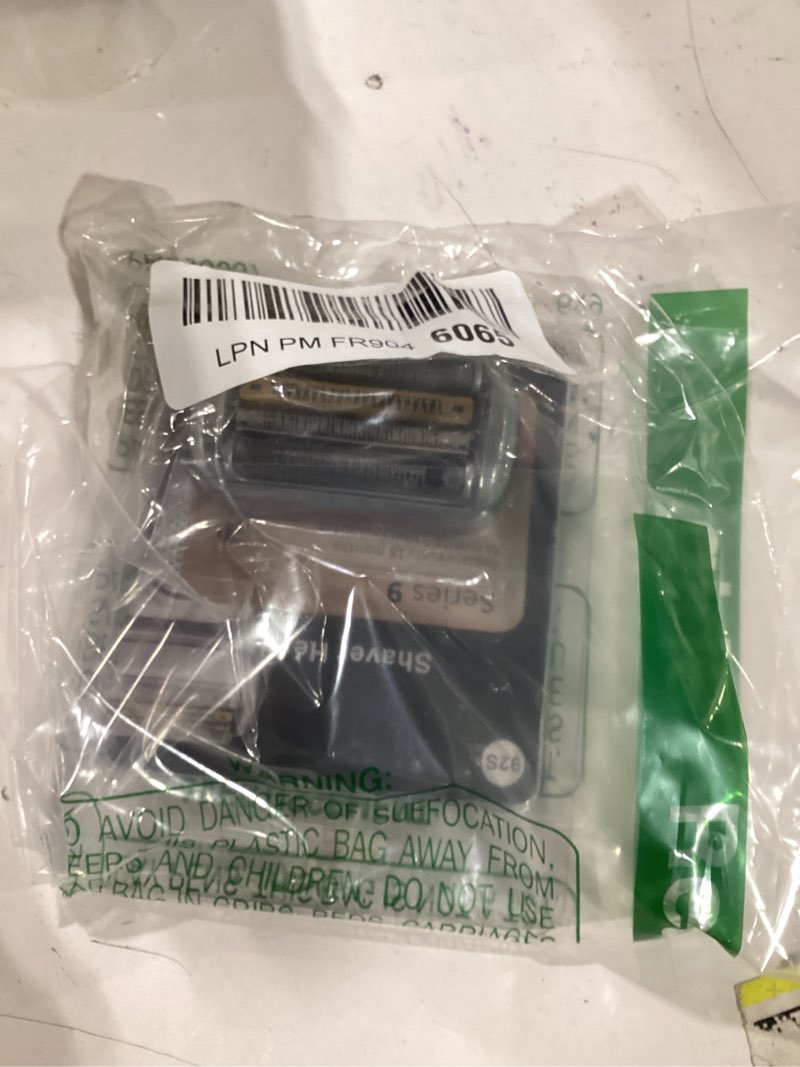 Condition photo showing New/Like New for 92B Series 9 Electric Shaver Replacement Head Compatible with All Braun Series 9 Electric Razors Replacement Heads,Compatible with 9477cc,9330s,9465cc,9460cc,9419s,9390cc,9385cc 92b-black