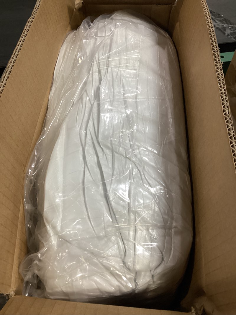 Condition photo showing New/Like New for Extra Thick and Full Set of 2 Plump Cotton Fabric Throw Pillow Inserts, Filler for Decorative Cushion Cover, 24 X 24 Inches 24x24 Inch