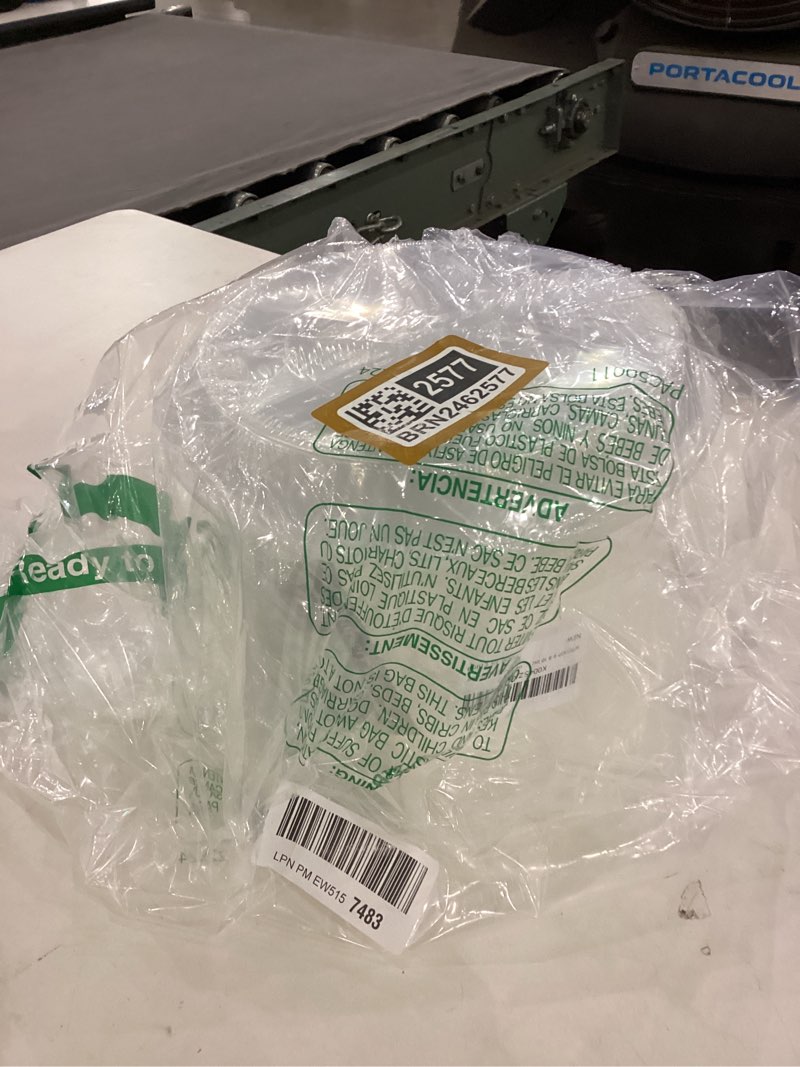 WTXHOP 6/8/10 Inch Large Size Clear Nursery Pots with Drainage and Saucers, 9 Pack Plastic Plant Pot