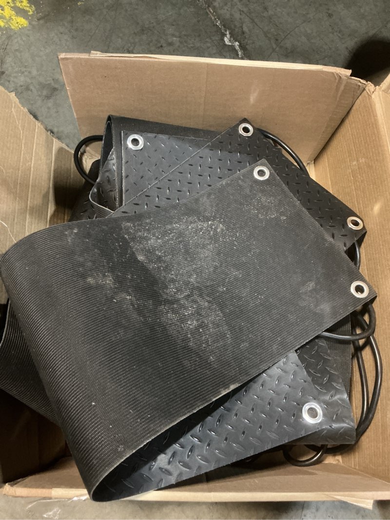 Condition photo showing As Is for Heated Snow Melting Walkway Mat