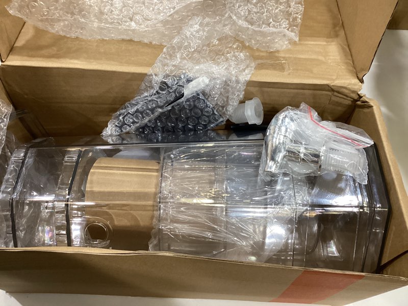 Condition photo showing Good Condition for lifewit 1 gallon drink dispenser for parties 2 pcs, 4l plastic beverage container with stand for juice/tea/soda & lemonade, clear water pitcher with spigot for mimosa bar hosting 39 x 16 cm/15x6" 2 small-1 gal