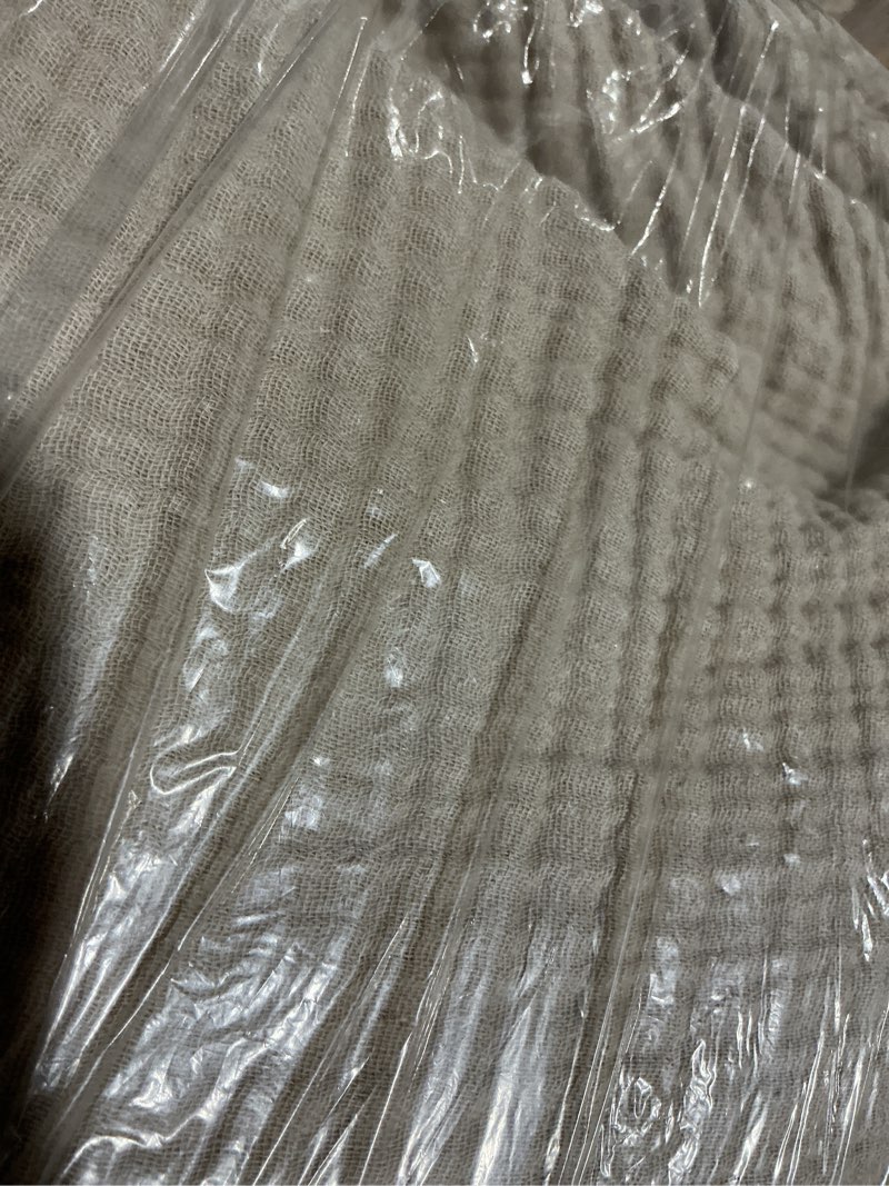 Condition photo showing Good Condition for organic airy gauze duvet cover, twin, dune