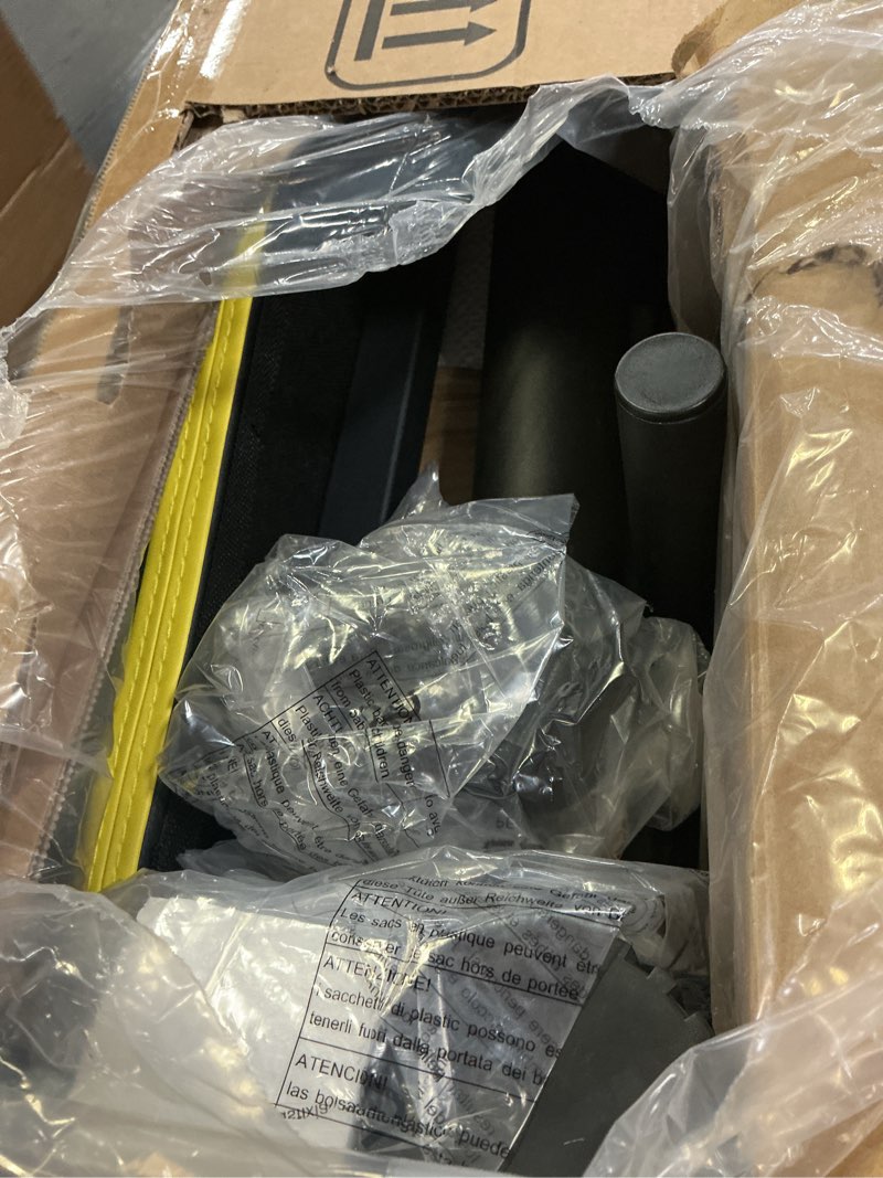 Condition photo showing Good Condition for Adjustable Weight Bench, Foldable Workout Benches for Home Gym, 10 Backrest Position Exercise Bench for Strength Training, Upgraded Thickened Steel Support Max Capacity 700LBs Yellow-Black