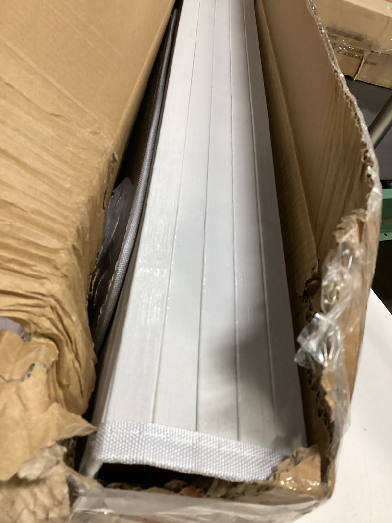 Condition photo showing Good Condition for SONGMICS Laundry Hamper with Lid, Bamboo Laundry Basket, Removable Machine Washable Laundry Basket, with Handles, 26.4-Gallons, for Laundry Room, Bedroom, Bathroom, Dove Gray ULCB063G01