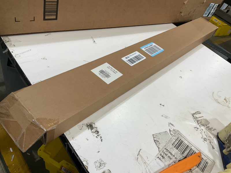 Condition photo showing Good Condition for lazblinds no tools-no drill 1" aluminum mini blinds, cordless blinds for indoor windows, light filtering horizontal blinds and shades for window size 36'' w x 48'' h, white no drill-white 36'' w x 48'' h
