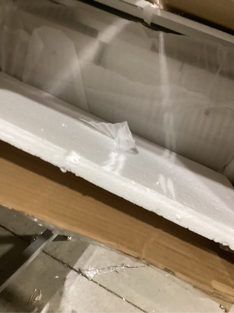 Condition photo showing Good Condition for Rotating Bookshelf Tower, 4 Tier Spinning Square Bookshelf for Small Spaces, 360 Display Kids Bookshelves, Revolving Bookcase Floor Standing Storage Rack, White