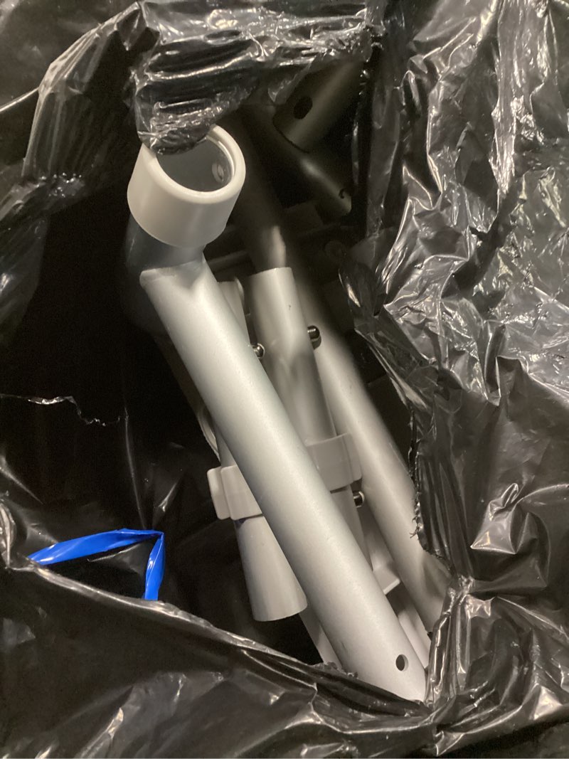 Condition photo showing As Is for Heavy Duty Width Adjustable Bath Tub Transfer Shower Bench for Inside Tub Extended Shower Chair with Adjustable Height and Reversible Backrest Handicap Bath Seat for Elderly and Disabled G301 Larger Shower Chair with Backrest