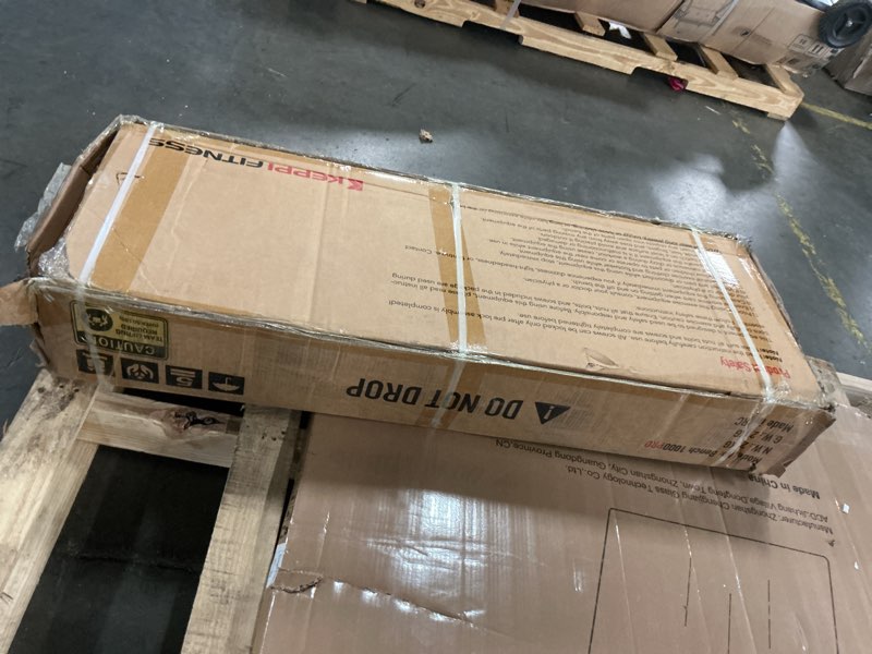 Condition photo showing New/Like New for keppi 1200lb weight bench, heavy duty bench1000 pro adjustable workout bench press set for home gym strength training, removable foot catch for incline flat decline sit up bench for full body fitness