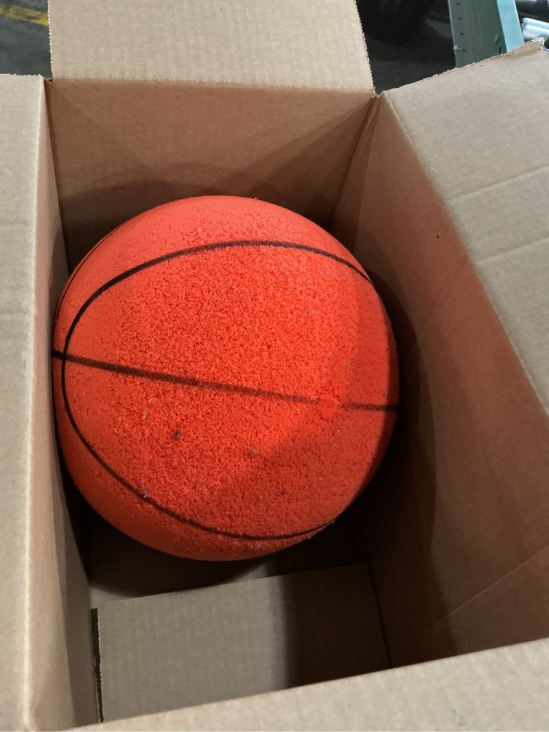 Condition photo showing As Is for NERO SPORT Ninja Silent Basketball- Soft Foam Indoor Hoop Play | Soundless Ball for Quiet Dribbling and Indoor Training Size 7 Ball