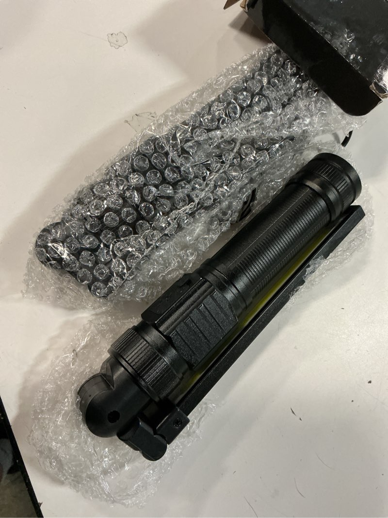 Condition photo showing Good Condition for 2Pack Magnetic Work Light, All Aluminum & 1500 High Lumens Rechargeable Work Light, 7 Mode & 360° Rotation Mechanic Light, Rechargeable Flashlight for Car Repairing, Valentines Day Tool Gifts for Him