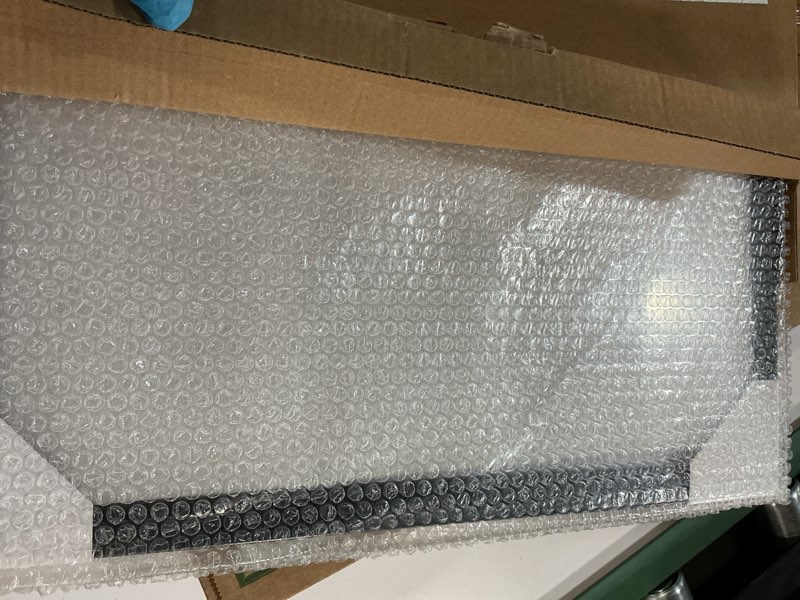 Condition photo showing New/Like New for 14x14 Square Frame Display Picture 10x10 or 5x7 with Mat or 14x14 without Mat, Solid Wood Acrylic Cover Photo Poster Frames for Gallery Wall Mounting Home Décor Gift, (2 Pack, Black) Black 14x14-2 set