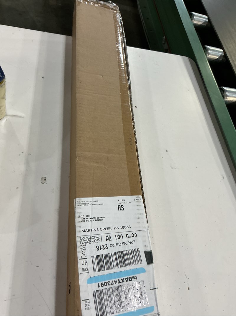 Condition photo showing New/Like New for lazblinds no tools no drill 1" vinyl mini blinds, cordless blinds for windows, light filtering horizontal window blinds & shades, 40" w x 64" h, cream cordless-cream 40" w x 64" h