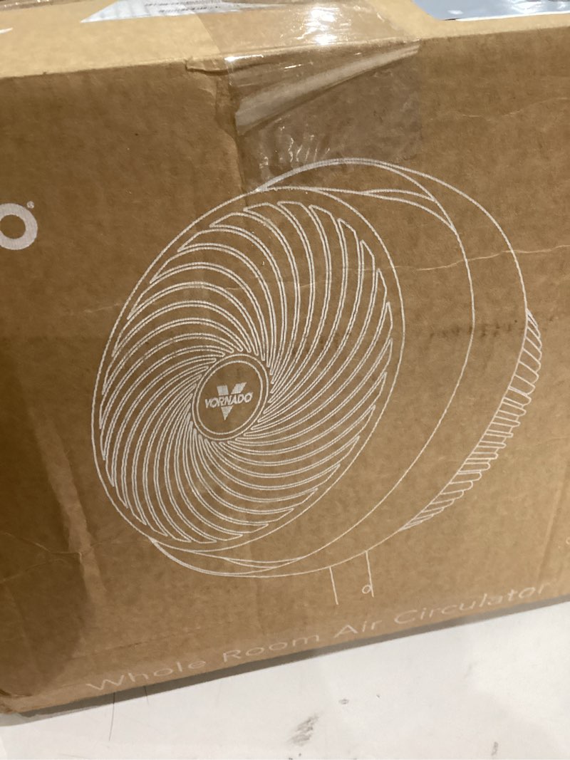 Condition photo showing As Is for Vornado 783DC Energy Smart Full-Size Air Circulator Fan with Variable Speed Control and Adjustable Height 783DC – Variable Speed Fan
