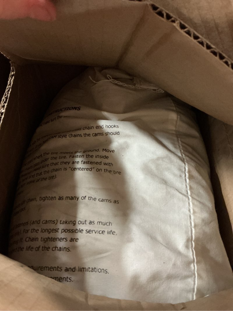 Condition photo showing Good Condition for Security Chain Company QG4241CAM Quik Grip Type CAM-DT Light Truck Dual and Triple Tire Traction Chain - Pack of 1