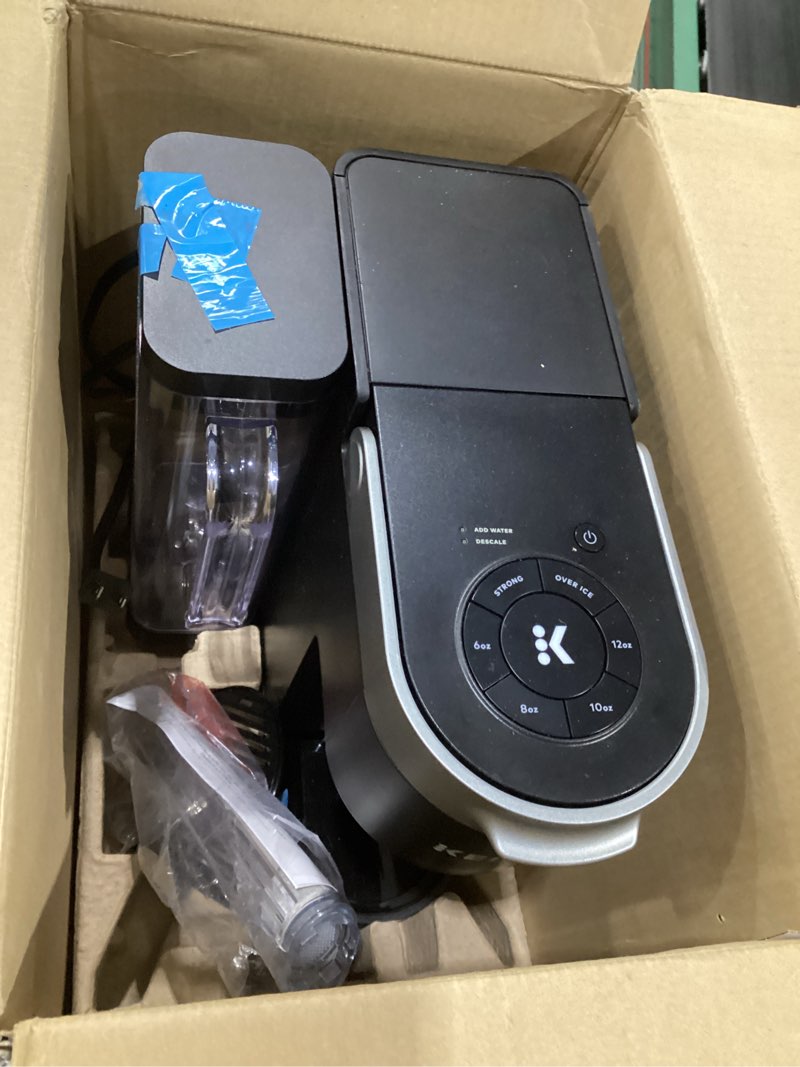 Condition photo showing As Is for Keurig K-Supreme Single Serve K-Cup Pod Coffee Maker, MultiStream Technology, 4 Brew Sizes, 66oz Dual-Position Removable Reservoir, Black