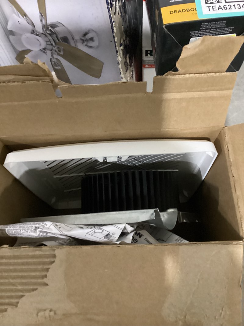 Condition photo showing As Is for broan-nutone economy energy star 50 cfm 2 sones bathroom ventilation fan