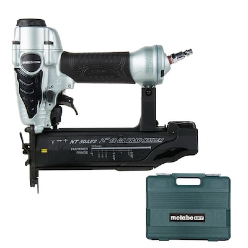 metabo hpt 2-in 18 -gauge pneumatic straight brad nailer