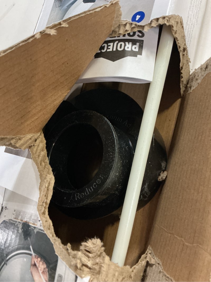 Condition photo showing As Is for project source cleaning kit dryer vent cleaning kit