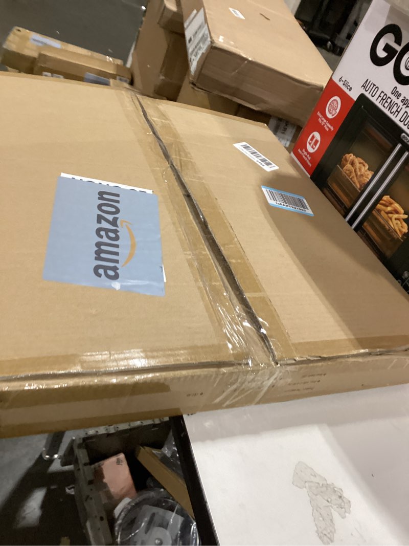 Condition photo showing As Is for Edge 6" Round LED Flush Mount - White