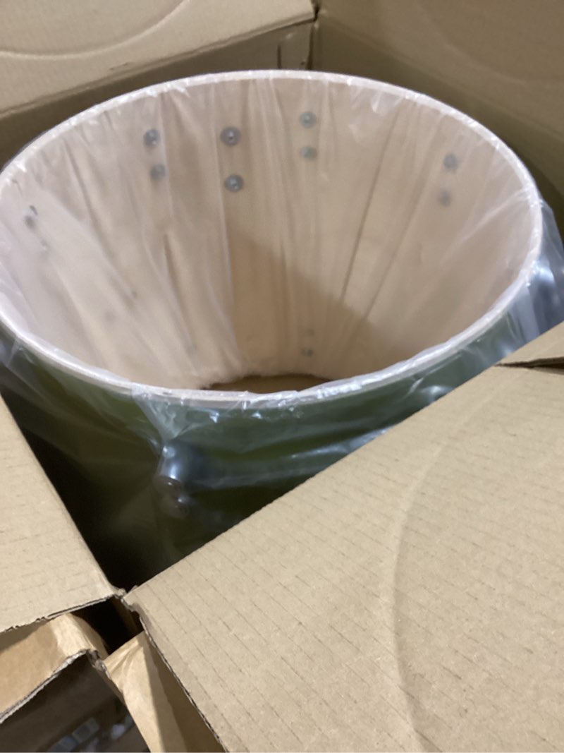 Condition photo showing Good Condition for (Incomplete set);Pacific Drums & Percussion PDP Concept Maple Rock 3-Piece Satin Olive Drum Set Shell Pack (PDCM24RKSO)